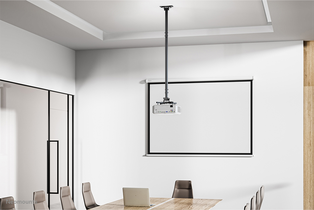 Neomounts ACL25-500BL Tubo de extensión para montaje de proyector en el techo - alt. 89 cm